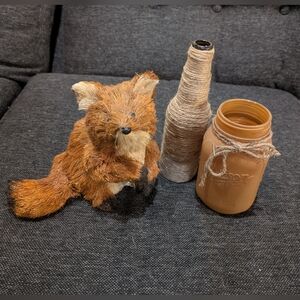 Autumn Bundle - Mason Jar, Fox and Twine